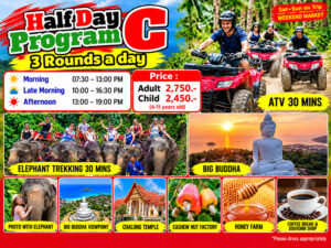 Half Day Program C  3 Rounds a Day